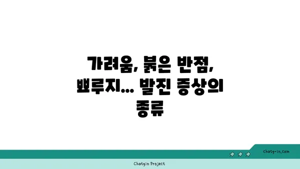 발진의 원인과 증상| 종류별 특징과 대처법 | 피부 질환, 가려움, 붉은 반점, 뾰루지, 알레르기