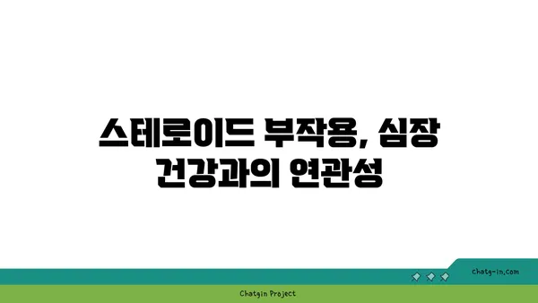 스테로이드와 심혈관 건강| 당신이 알아야 할 위험과 주의 사항 | 스테로이드 부작용, 심장 건강, 건강 관리