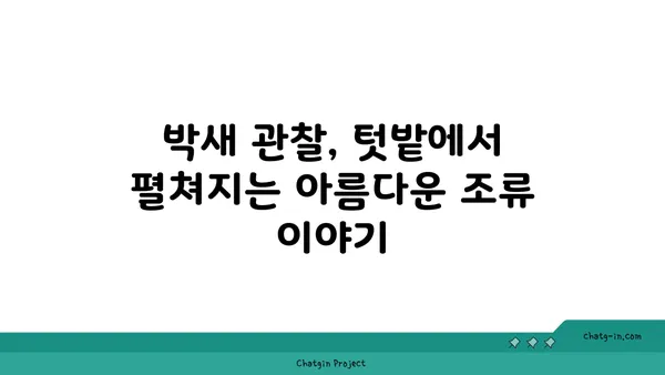 박새의 비밀| 텃밭에 찾아온 귀여운 친구 | 박새, 새, 관찰, 텃밭, 조류