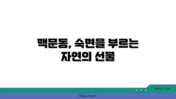 맥문동, 잠 못 이루는 밤을 편안하게 | 숙면 유도 효과, 맥문동 차 만드는 법, 부작용까지!