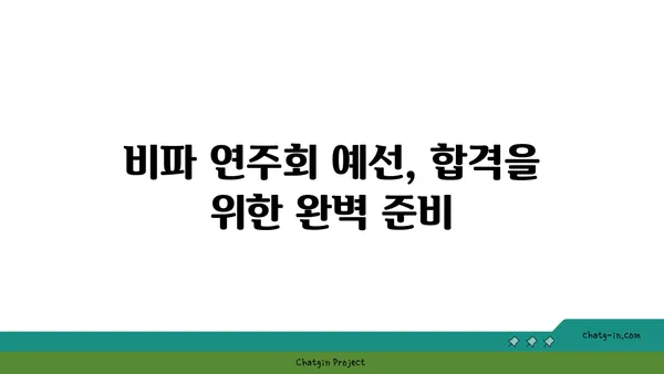 비파 연주회 예선, 합격으로 이끄는 완벽 가이드 | 비파, 연주회, 예선, 합격 전략, 팁