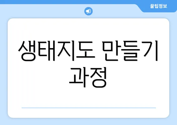 생태지도 만들기 과정