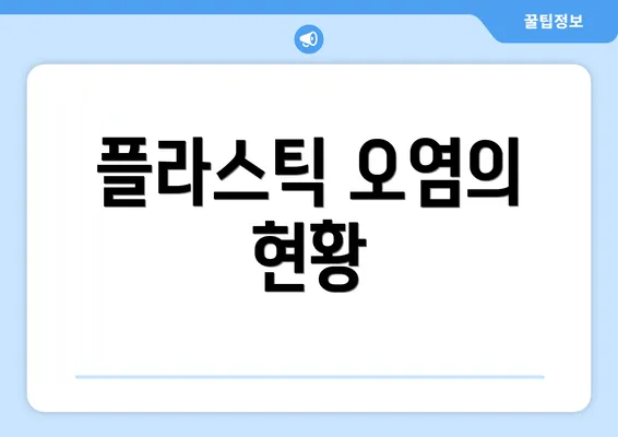 플라스틱 오염의 현황