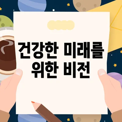 건강한 미래를 위한 비전