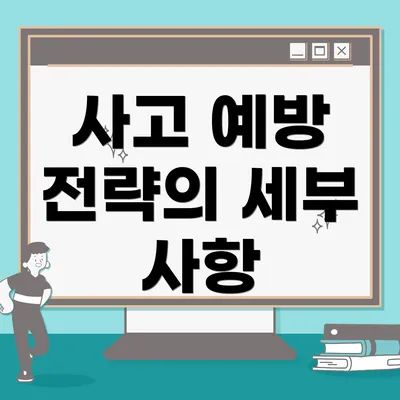 사고 예방 전략의 세부 사항