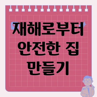 재해로부터 안전한 집 만들기