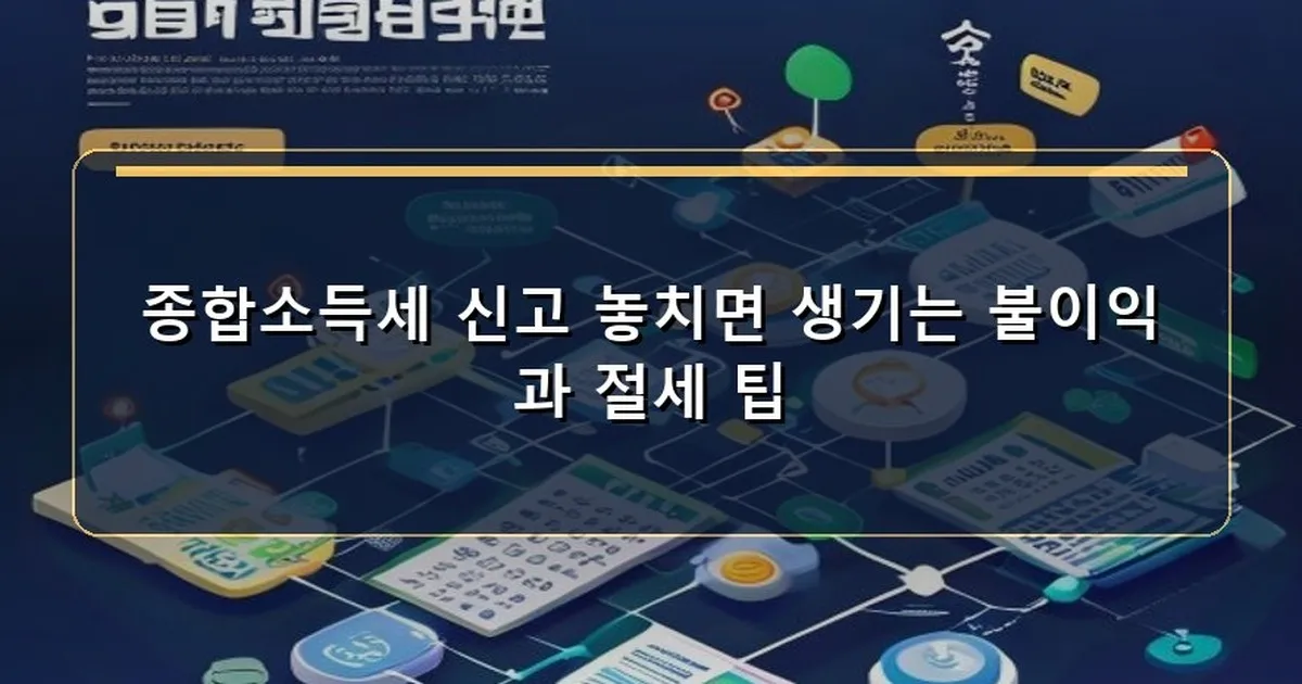 종합소득세 신고 대상 이미지