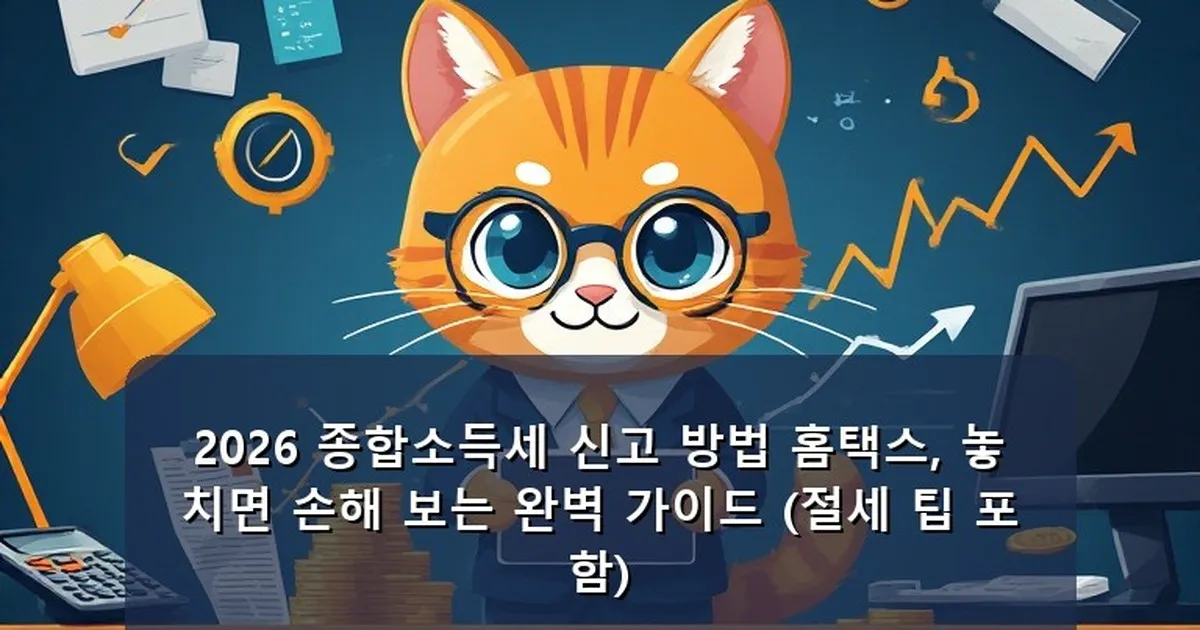 종합소득세 신고 방법 홈택스 - chanyang2.co.kr 캐릭터