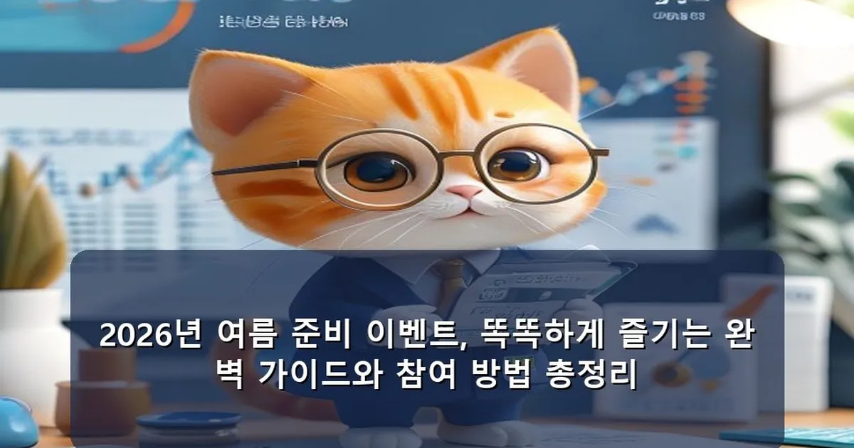 여름 준비 이벤트 - 대표 이미지