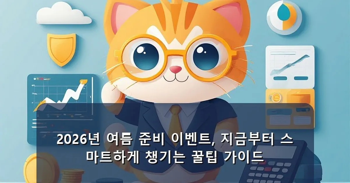 여름 준비 이벤트 - chanyang2.co.kr 캐릭터