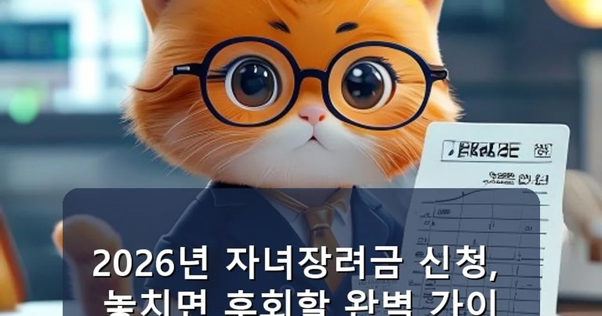 자녀장려금 신청 - chanyang2.co.kr 캐릭터