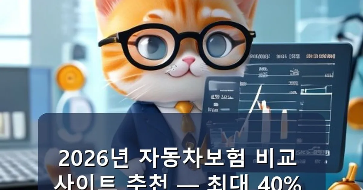 자동차보험 비교 사이트 추천 - chanyang2.co.kr 캐릭터