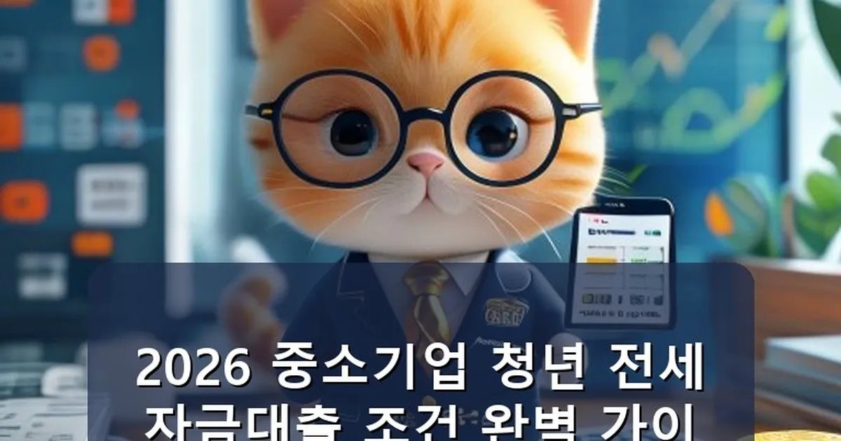 중소기업 청년 전세자금대출 조건 - chanyang2.co.kr 캐릭터