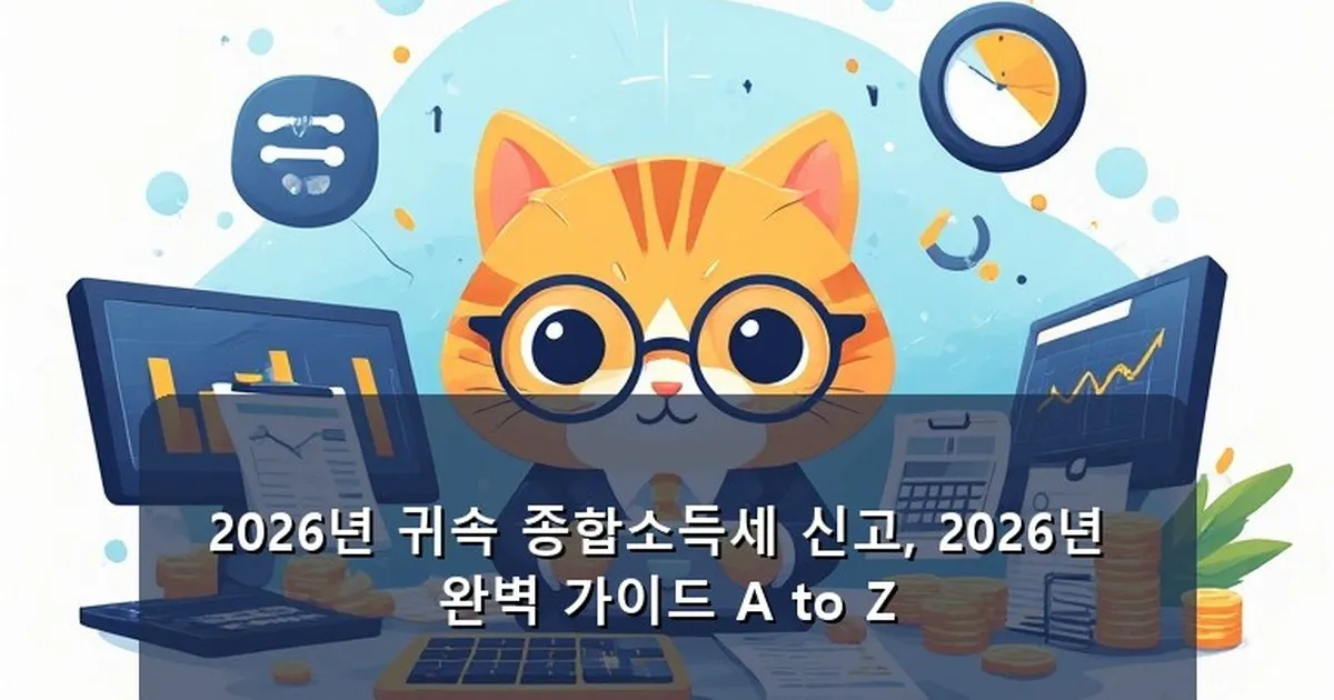 종합소득세 신고 방법 2025 - chanyang2.co.kr 캐릭터