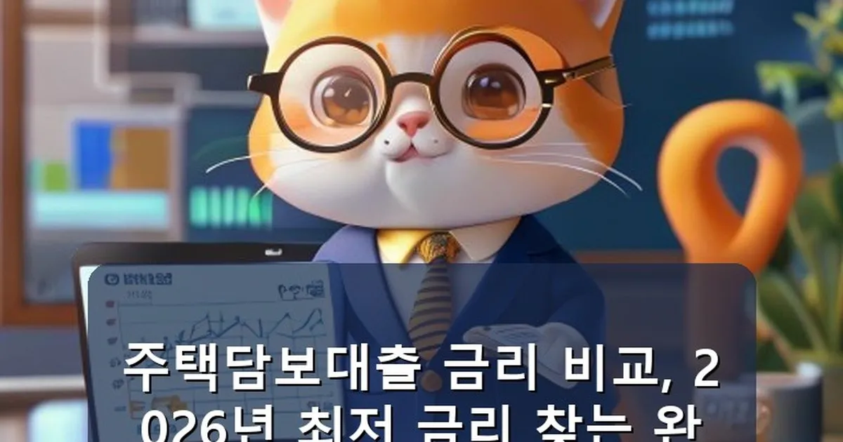 주택담보대출 금리 비교 - chanyang2.co.kr 캐릭터