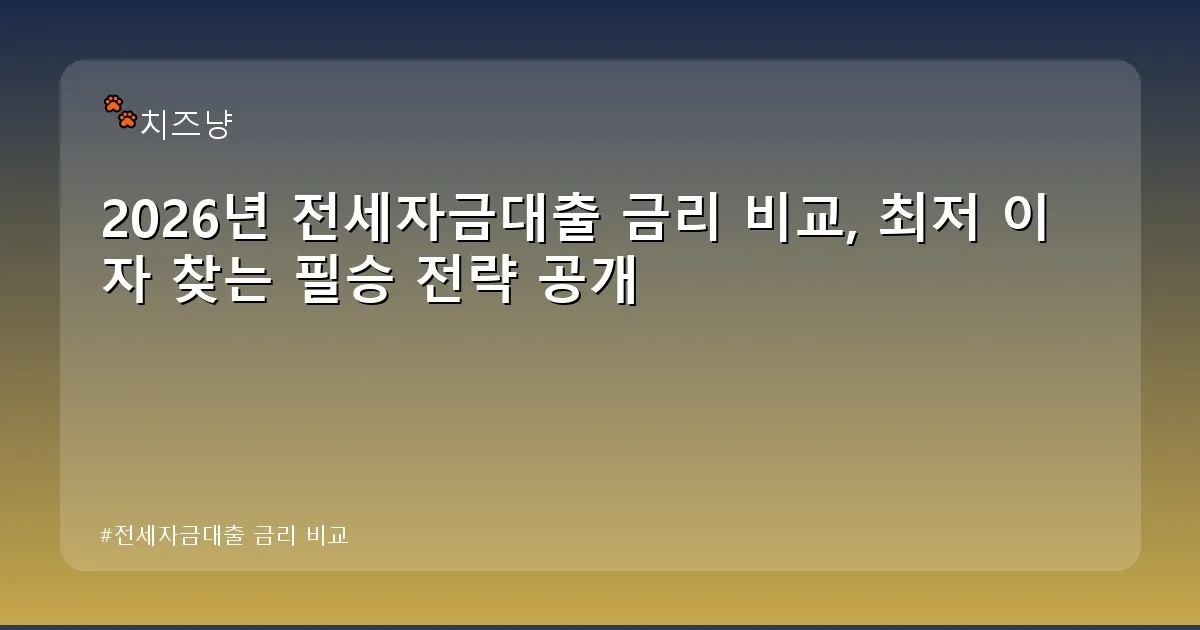 전세자금대출 금리 비교 - chanyang2.co.kr 캐릭터