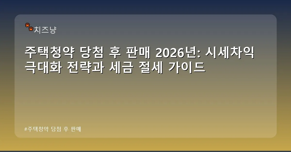 주택청약 당첨 후 판매 - chanyang2.co.kr 캐릭터