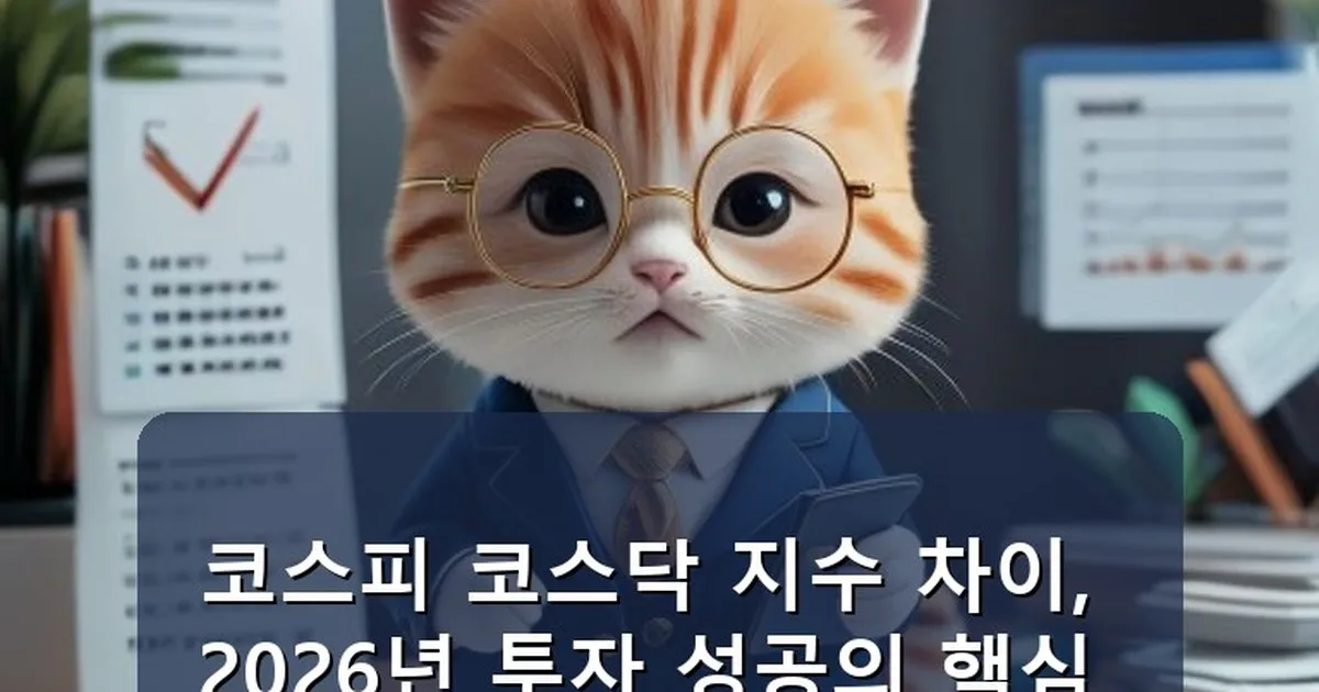 코스피 코스닥 지수 차이 - chanyang2.co.kr 캐릭터