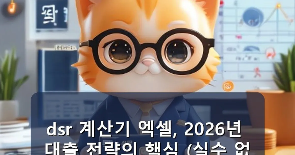 dsr 계산기 엑셀 - chanyang2.co.kr 캐릭터
