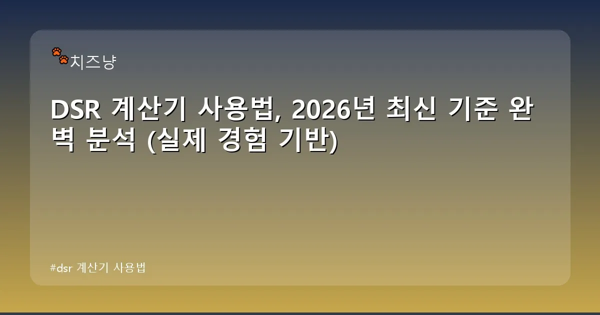 dsr 계산기 사용법 - chanyang2.co.kr 캐릭터