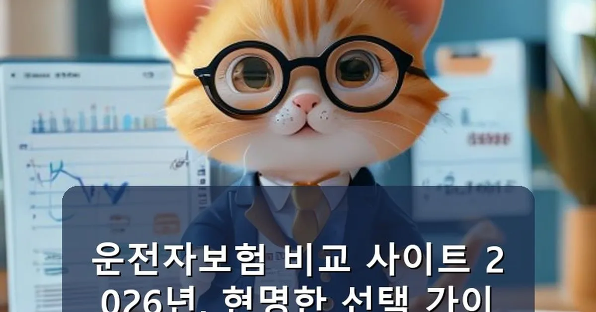 운전자보험 비교 사이트 - chanyang2.co.kr 캐릭터
