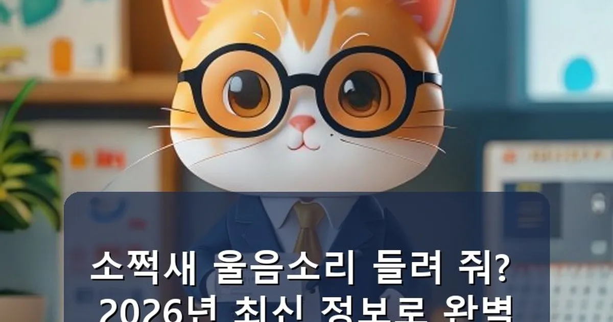 소쩍새 울음소리 들려 줘 - chanyang2.co.kr 캐릭터